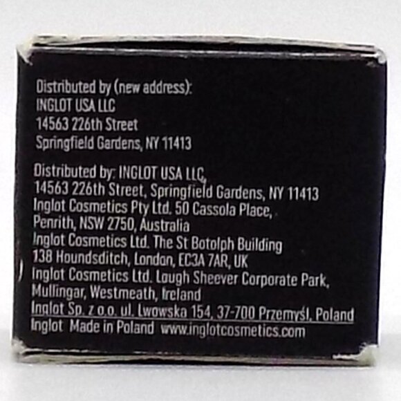 INGLOT AMC Pure Pigment Glitter Eye Shadow 118 - Picture 7 of 7